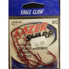 Eagle Claw Lazer Sharp Round Bend Hooks