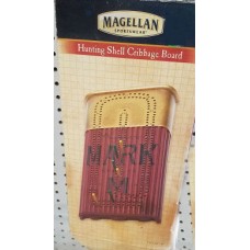 Hunting Shell Cribbage Game Board